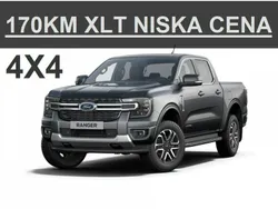 Szary Nowe 2024 Ford Ranger XLT Pickup | 178 350 zł (Dość drogi)