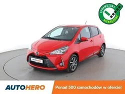 Czerwony (metalik) Używany 2019 Toyota Yaris Hatchback | 46 700 zł (Uczciwa cena)