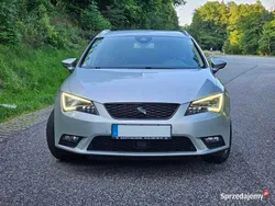 Srebrny Używany 2015 Seat Leon Kombi | 35 900 zł (Dość drogi)