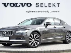 Szary Używany 2021 Volvo S90 Sedan/Limuzyna | 145 900 zł (Dobra cena)
