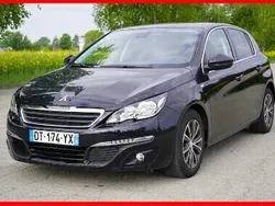 Czarny Używany 2015 Peugeot 308 Hatchback | 29 900 zł (Uczciwa cena)