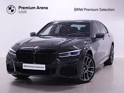 Szary dravit bmw individual metalizowany Używany 2021 BMW 750L Comfort Edition Sedan/Limuzyna | 289 900 zł