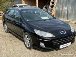 Czarny Używany 2008 Peugeot 407 Kombi | 14 900 zł (Uczciwa cena)