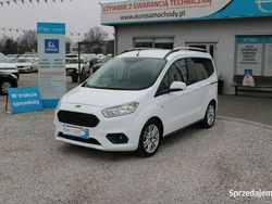 Biały Używany 2018 Ford Tourneo Courier Minivan | 35 899 zł (Uczciwa cena)