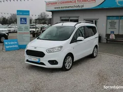 Biały Używany 2018 Ford Tourneo Courier Minivan | 38 900 zł (Dobra cena)