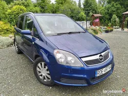 Niebieski Używany 2005 Opel Zafira Minivan | 5800 zł (Uczciwa cena)