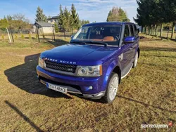 Niebieski Używany 2010 Land Rover Range Rover Sport SUV | 65 000 zł (Drogi)