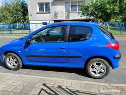 Niebieski Używany 2002 Peugeot 206 Coupe | 1500 zł