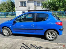 Niebieski Używany 2002 Peugeot 206 Coupe | 1500 zł (Dobra cena)