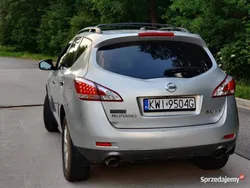 Srebrny Używany 2011 Nissan Murano SUV | 34 000 zł (Dość drogi)