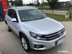 Srebrny Używany 2014 VW Tiguan SUV | 45 900 zł (Super Cena)