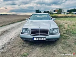 Srebrny Używany 1991 Mercedes 300 SE Sedan/Limuzyna | 23 000 zł