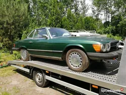 Zielony Używany 1974 Mercedes SL450 Kabriolet | 40 000 zł