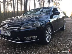 Czarny Używany 2012 VW Passat Highline Sedan/Limuzyna | 38 900 zł (Uczciwa cena)