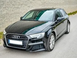 Czarny (metalik) Używany 2019 Audi A3 S-Line Hatchback | 67 900 zł (Super Cena)