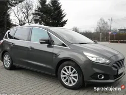 Szary Używany 2015 Ford S-MAX Titanium Minivan | 48 000 zł (Uczciwa cena)