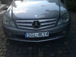 Srebrny Używany 2009 Mercedes C180 Sedan/Limuzyna | 36 500 zł (Drogi)