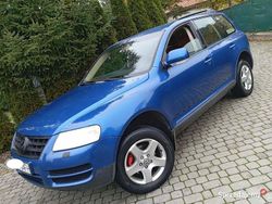 Niebieski Używany 2004 VW Touareg SUV | 13 900 zł (Dobra cena)