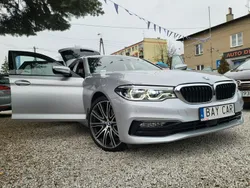 Srebrny Używany 2017 BMW 520 Sport Line Kombi | 133 000 zł (Drogi)