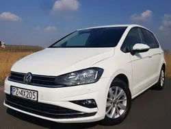 Biały Używany 2019 VW Golf Sportsvan Minivan | 56 900 zł