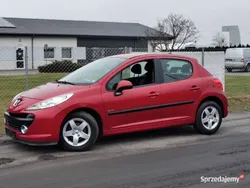 Wiśniowy Używany 2008 Peugeot 207 Hatchback | 13 900 zł (Drogi)