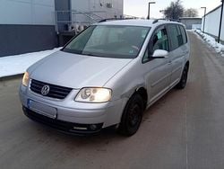 Srebrny Używany 2004 VW Touran Minivan | 3400 zł (Super Cena)
