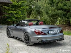 Szary Używany 2018 Mercedes SL63 AMG AMG Kabriolet | 529 777 zł
