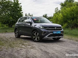 Szary Używany 2024 VW T-Cross SUV | 91 999 zł (Dość drogi)