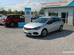 Srebrny Używany 2021 Opel Astra Elegance Kombi | 42 900 zł (Dobra cena)