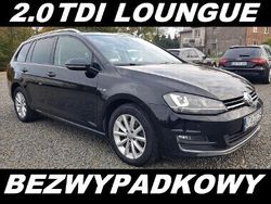 Czarny Używany 2015 VW Golf VII LOUNGE Sedan/Limuzyna | 39 900 zł (Uczciwa cena)