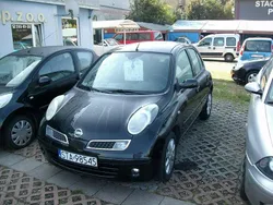 Czarny Używany 2008 Nissan Micra Hatchback | 5900 zł