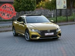 Żółtozłoty Używany 2019 VW Arteon R-line Sedan/Limuzyna | 104 800 zł (Uczciwa cena)