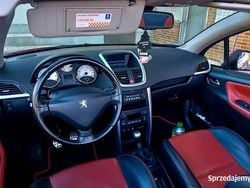 Bordowy Używany 2007 Peugeot 207 CC Kabriolet | 13 500 zł (Uczciwa cena)