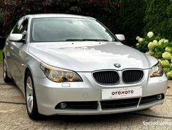 Srebrny (metalik) Używany 2004 BMW 520 Sedan/Limuzyna | 17 900 zł (Uczciwa cena)
