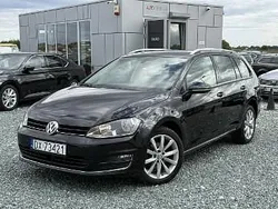 Czarny Używany 2014 VW Golf VII Highline Kombi | 37 900 zł