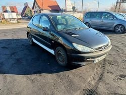 Czarny Używany 2003 Peugeot 206 Hatchback | 1500 zł (Dobra cena)