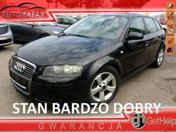 Czarny (metalik, perła) Używany 2007 Audi A3 Sportback Hatchback | 18 100 zł