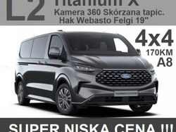 Szary Nowe 2024 Ford Tourneo Custom Titanium X Minivan | 293 601 zł (Dobra cena)