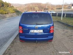 Niebieski Używany 2009 VW Touran United Minivan | 24 000 zł (Drogi)