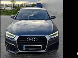 Szary Używany 2018 Audi Q3 S-Line SUV | 85 000 zł (Super Cena)