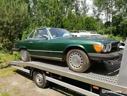 Zielony Używany 1974 Mercedes SL450 Kabriolet | 40 000 zł