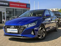 Niebieski (metalik) Używany 2020 Hyundai i20 Hatchback | 54 800 zł (Dość drogi)