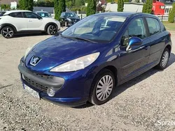 Niebieski Używany 2008 Peugeot 207 Hatchback | 8900 zł (Dobra cena)