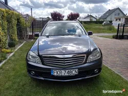 Grafitowy Używany 2009 Mercedes C200 Kombi | 27 800 zł (Uczciwa cena)
