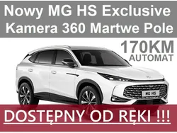 Biały Nowe 2025 MG HS Exclusive SUV | 132 150 zł