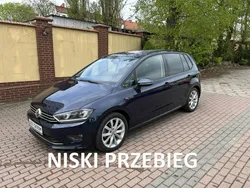 Niebieski Używany 2015 VW Golf Sportsvan LOUNGE Minivan | 45 900 zł (Uczciwa cena)