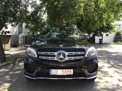 Czarny Używany 2019 Mercedes GLS450 AMG SUV | 179 900 zł