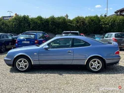 Niebieski Używany 1997 Mercedes CLK200 Coupe | 18 990 zł