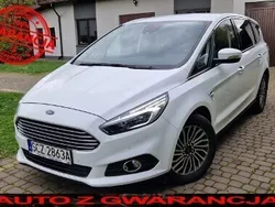 Biały Używany 2019 Ford S-MAX S Minivan | 84 900 zł (Drogi)