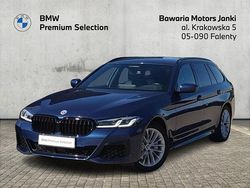 Niebieski phytonic metalizowany Używany 2022 BMW 530 Shadowline Kombi | 224 900 zł (Uczciwa cena)